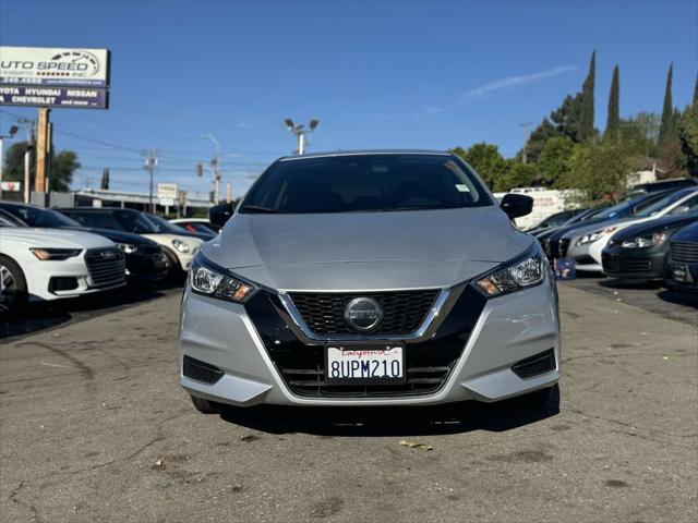 used 2021 Nissan Versa car, priced at $14,795