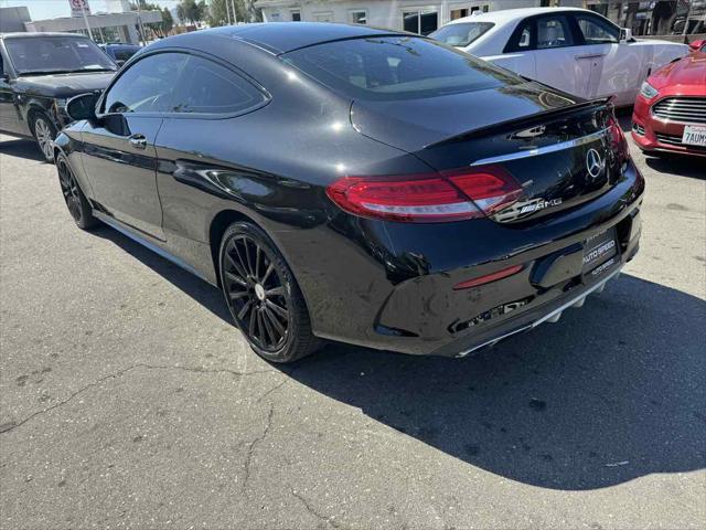 used 2018 Mercedes-Benz AMG C 43 car, priced at $27,995