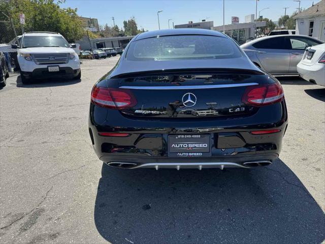 used 2018 Mercedes-Benz AMG C 43 car, priced at $27,995