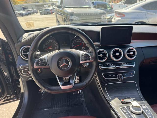 used 2018 Mercedes-Benz AMG C 43 car, priced at $27,995