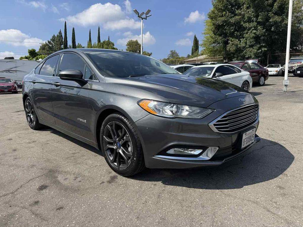 used 2018 Ford Fusion Hybrid car, priced at $8,700