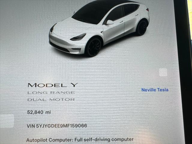 used 2021 Tesla Model Y car, priced at $29,995