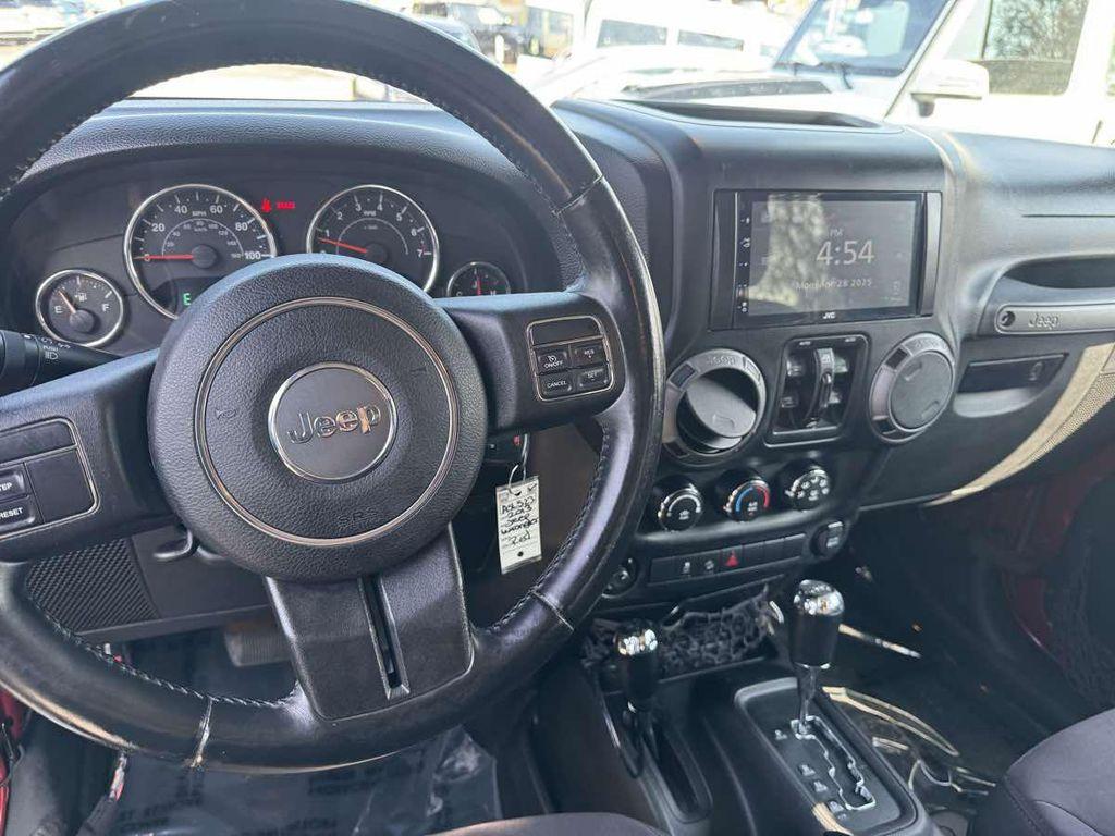 used 2013 Jeep Wrangler Unlimited car, priced at $13,995