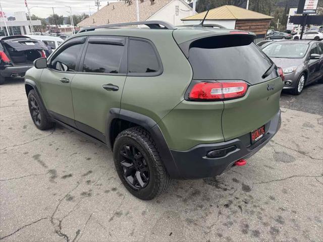 used 2015 Jeep Cherokee car, priced at $12,995