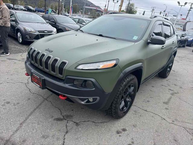 used 2015 Jeep Cherokee car, priced at $12,995