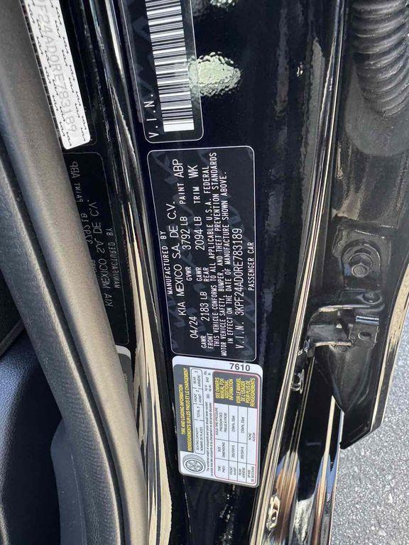 used 2024 Kia Forte car, priced at $15,900