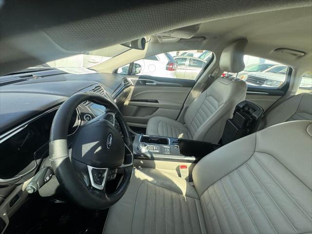 used 2017 Ford Fusion Energi car, priced at $7,900