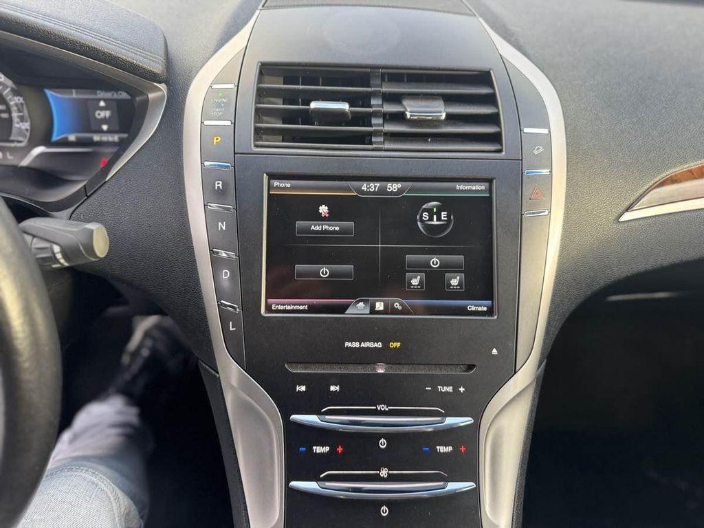used 2015 Lincoln MKZ Hybrid car, priced at $12,500