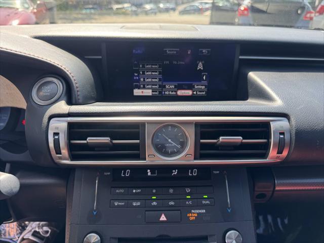 used 2016 Lexus IS 200t car, priced at $16,500