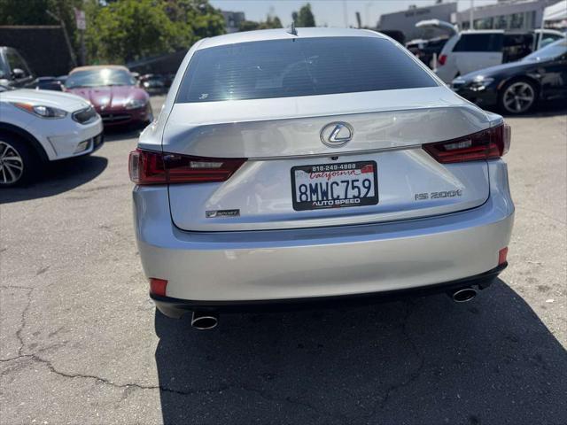 used 2016 Lexus IS 200t car, priced at $16,500