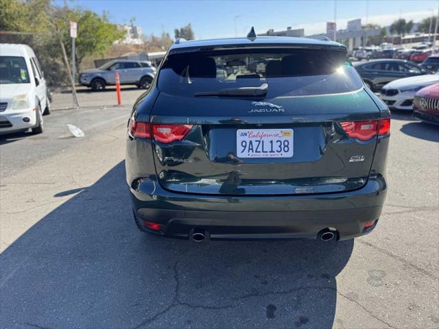 used 2018 Jaguar F-PACE car, priced at $17,900