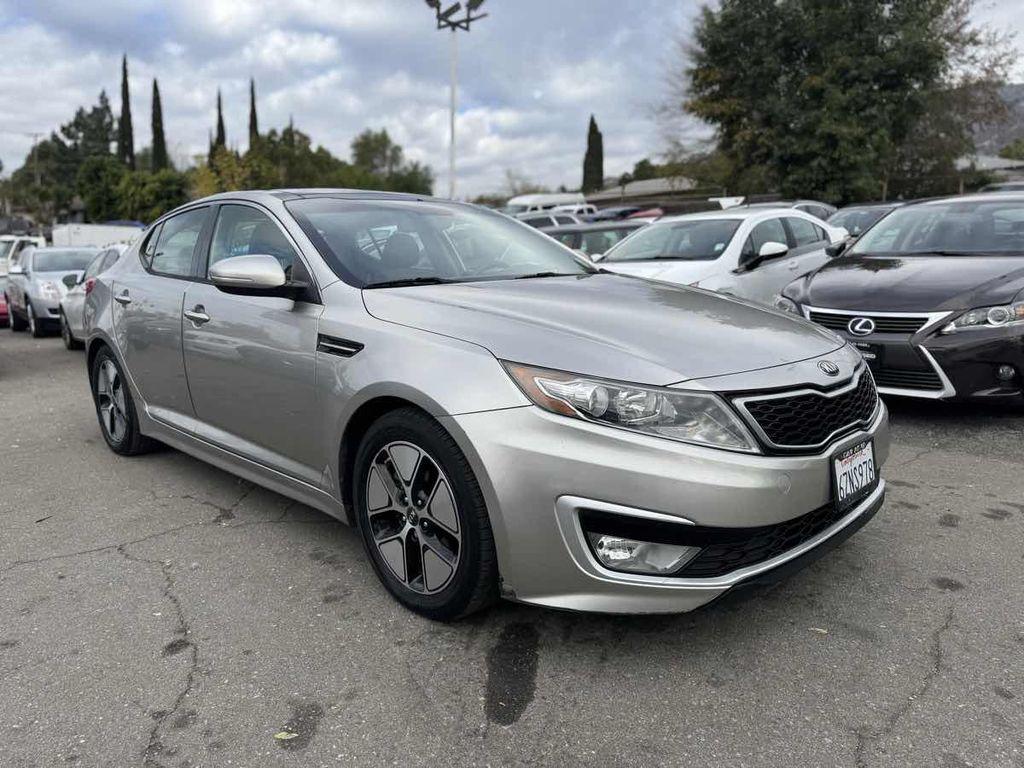 used 2012 Kia Optima Hybrid car, priced at $7,400