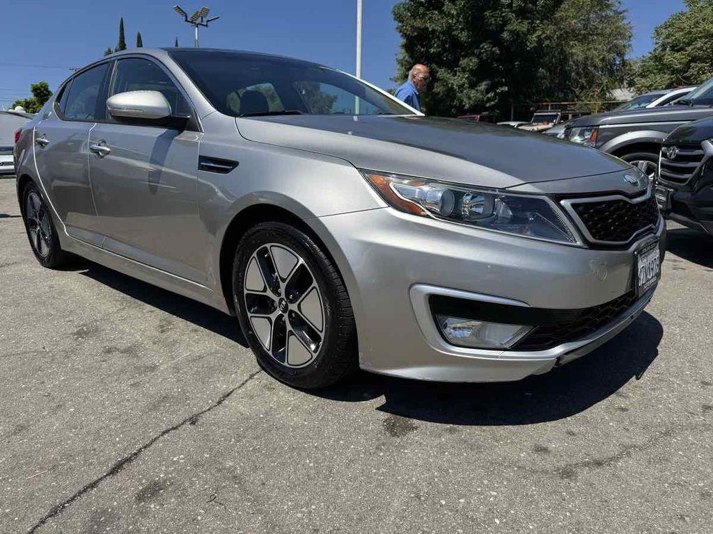 used 2012 Kia Optima Hybrid car, priced at $7,400