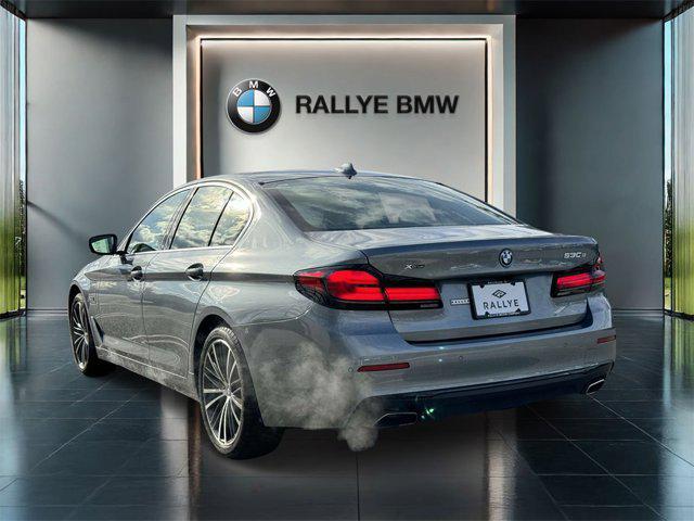 used 2022 BMW 530e car, priced at $36,888