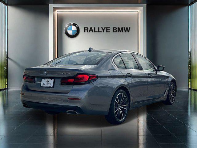 used 2022 BMW 530e car, priced at $36,888