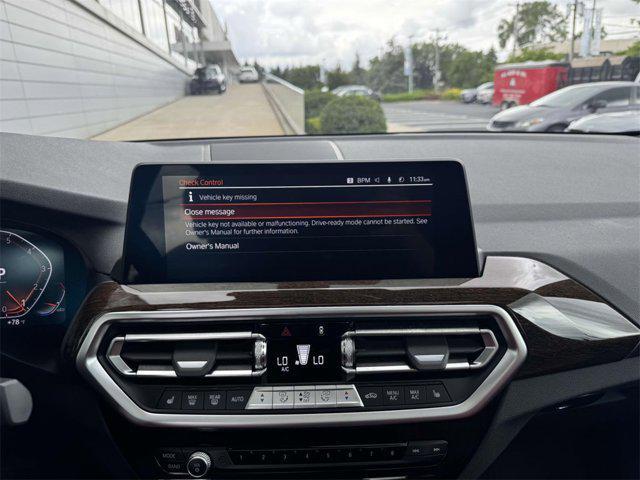 used 2023 BMW X3 car, priced at $37,998