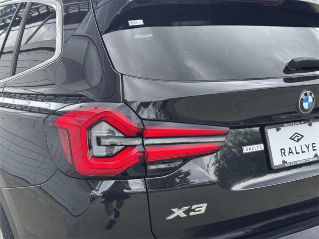 used 2023 BMW X3 car, priced at $37,998