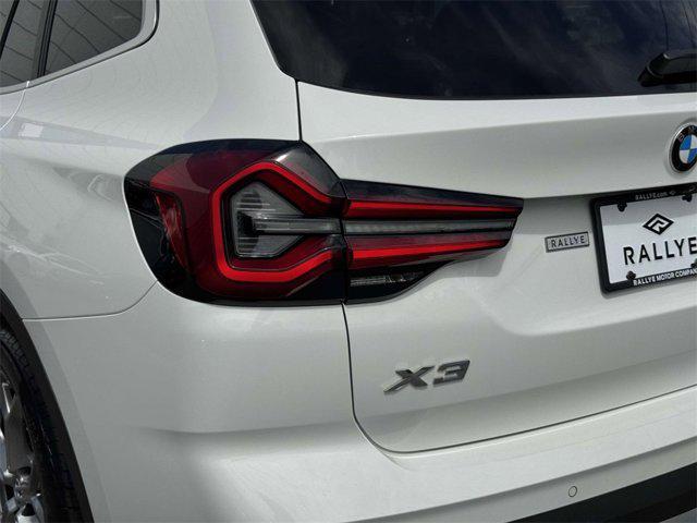 used 2023 BMW X3 car, priced at $39,998