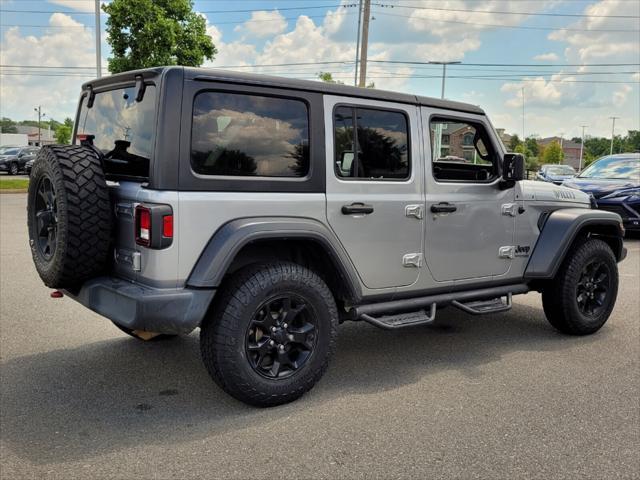 used 2020 Jeep Wrangler Unlimited car, priced at $24,989