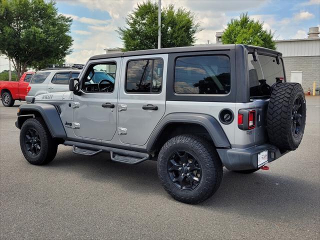 used 2020 Jeep Wrangler Unlimited car, priced at $24,989