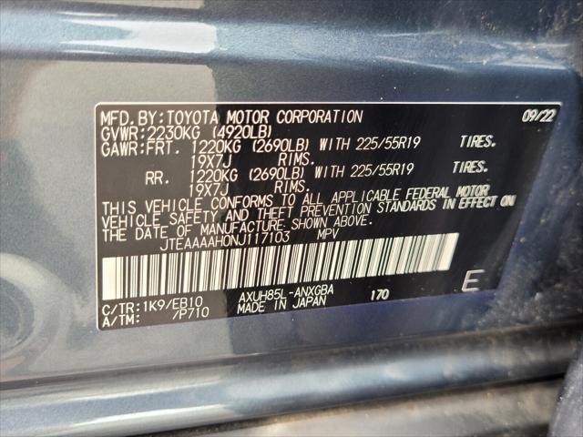used 2022 Toyota Venza car, priced at $30,396