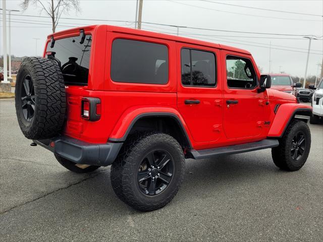 used 2021 Jeep Wrangler Unlimited car, priced at $29,362