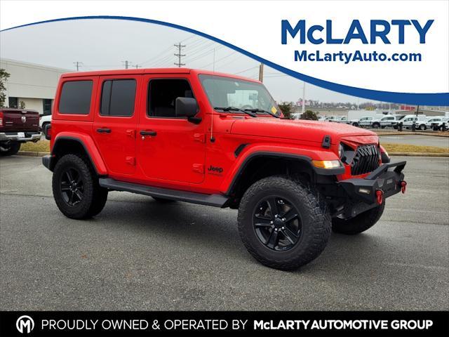 used 2021 Jeep Wrangler Unlimited car, priced at $29,362