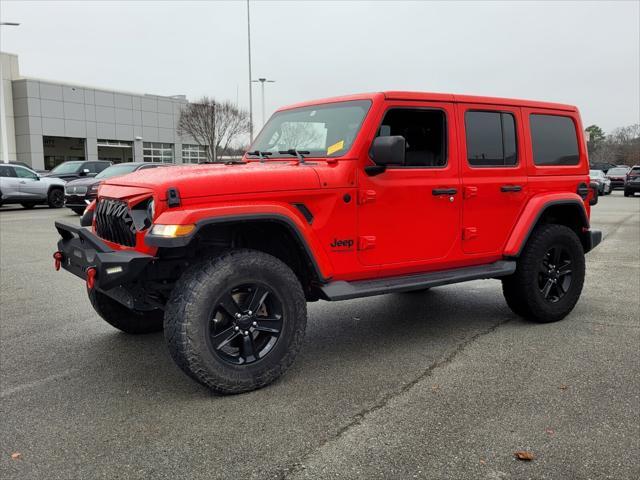 used 2021 Jeep Wrangler Unlimited car, priced at $29,362