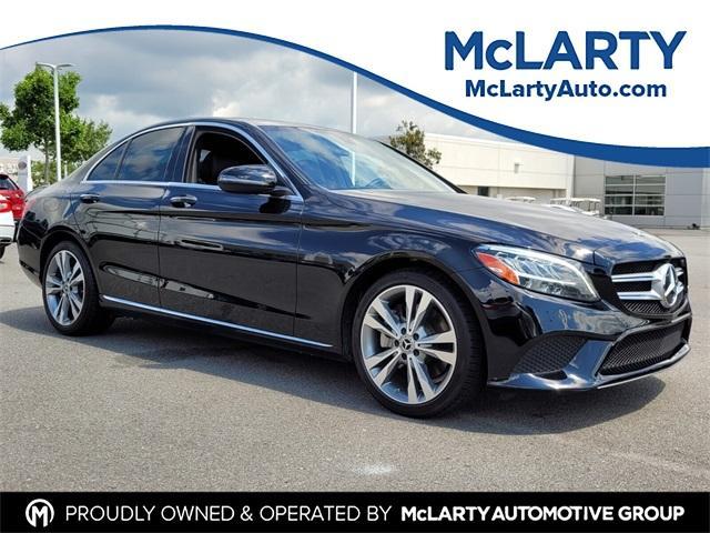 used 2019 Mercedes-Benz C-Class car, priced at $18,750