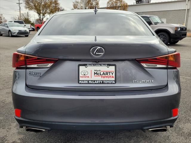 used 2017 Lexus IS 200t car, priced at $18,774