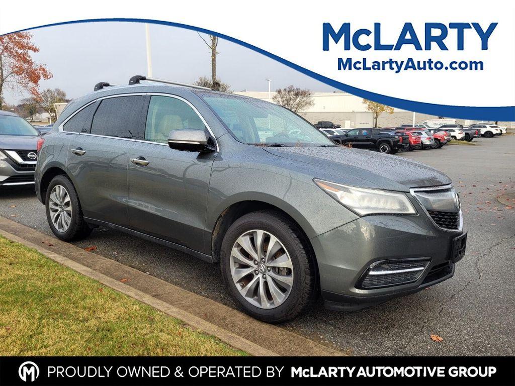 used 2016 Acura MDX car, priced at $10,726