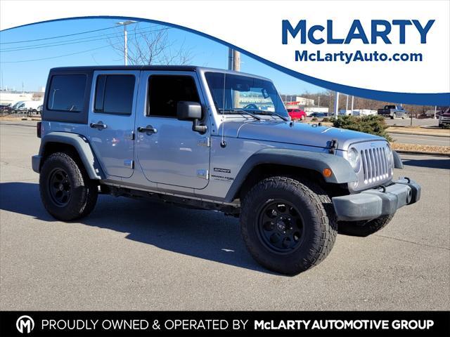 used 2018 Jeep Wrangler JK Unlimited car, priced at $22,477