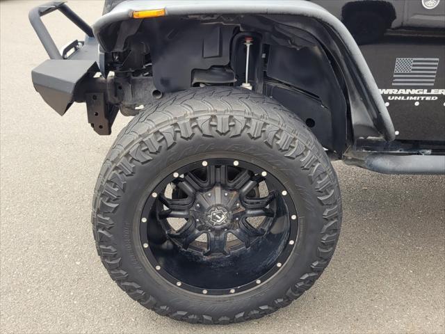 used 2015 Jeep Wrangler Unlimited car, priced at $21,000
