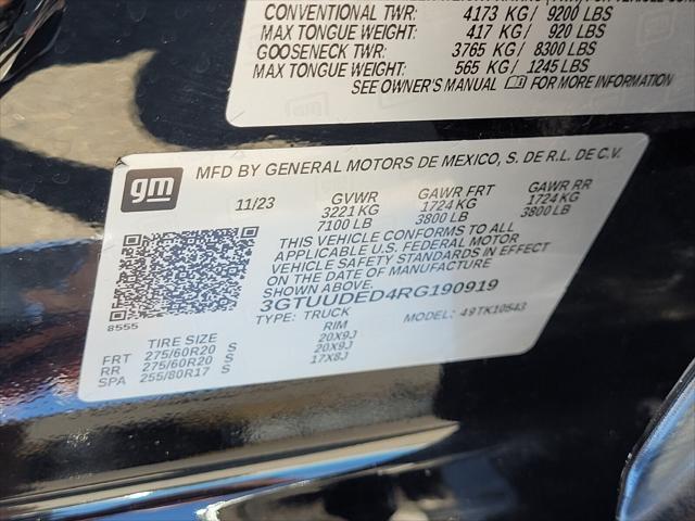 used 2024 GMC Sierra 1500 car, priced at $44,963