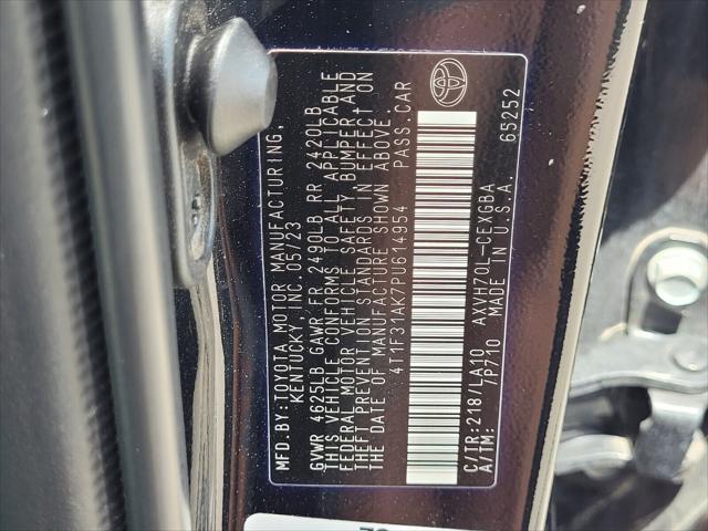 used 2023 Toyota Camry Hybrid car, priced at $30,656