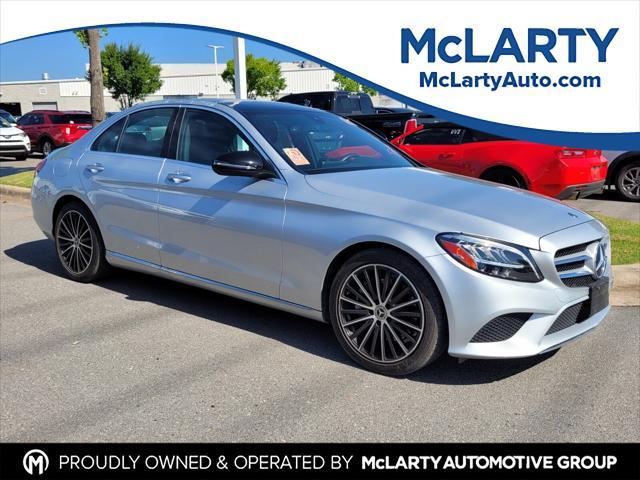 used 2019 Mercedes-Benz C-Class car, priced at $23,870