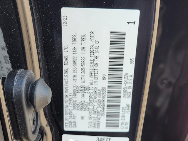 used 2024 Toyota Sequoia car, priced at $75,790
