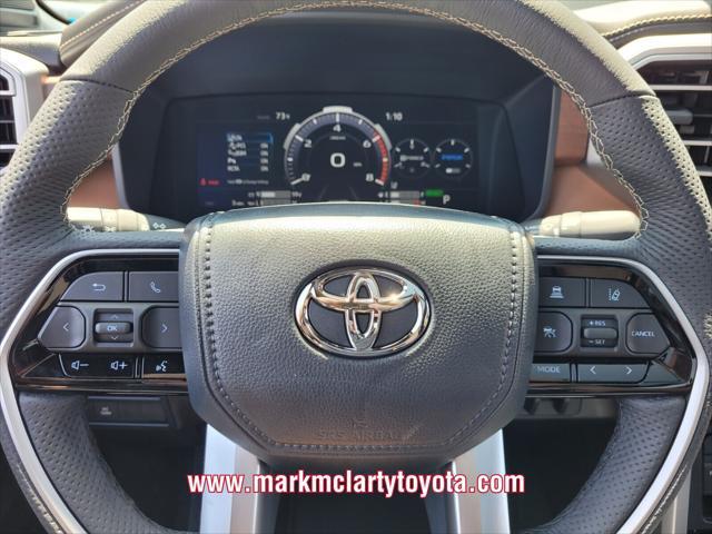 new 2025 Toyota Tundra Hybrid car, priced at $76,090