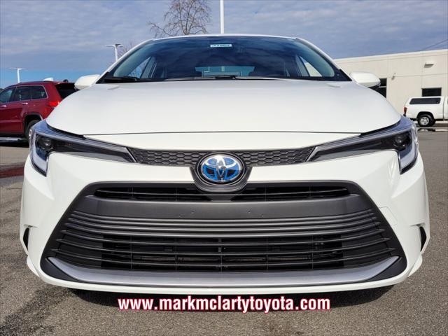 new 2025 Toyota Corolla Hybrid car, priced at $30,889