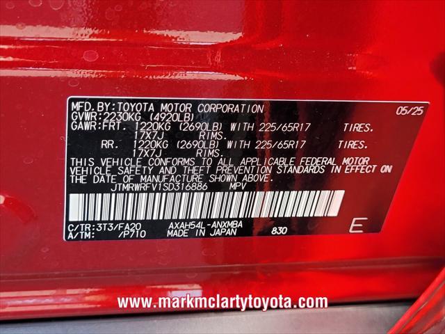 new 2025 Toyota RAV4 Hybrid car, priced at $38,930