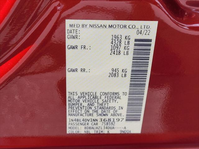 used 2022 Nissan Altima car, priced at $20,168
