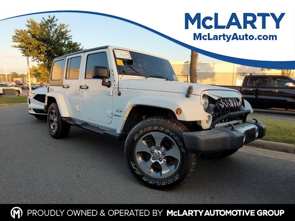used 2018 Jeep Wrangler JK Unlimited car, priced at $20,189