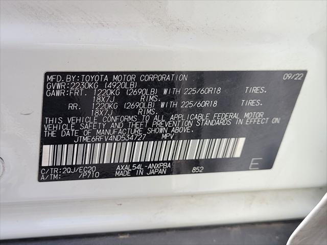 used 2022 Toyota RAV4 Hybrid car, priced at $33,552