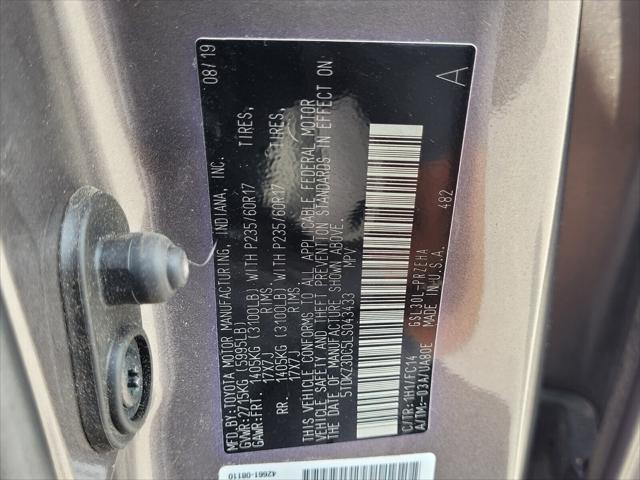 used 2020 Toyota Sienna car, priced at $26,886