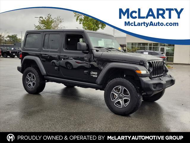 used 2020 Jeep Wrangler Unlimited car, priced at $27,767