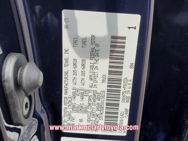 new 2025 Toyota Tundra Hybrid car, priced at $69,048