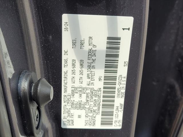 used 2025 Toyota Sequoia car, priced at $83,556