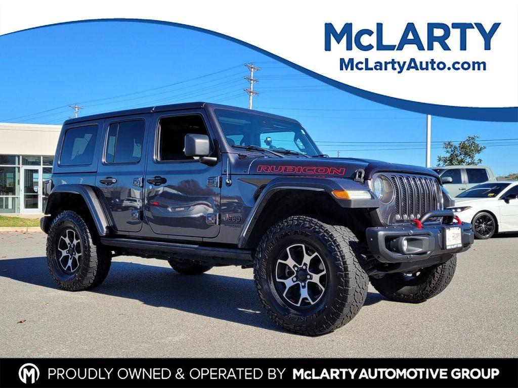 used 2021 Jeep Wrangler Unlimited car, priced at $31,365