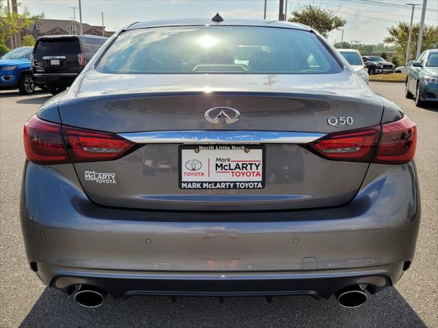 used 2022 INFINITI Q50 car, priced at $27,627