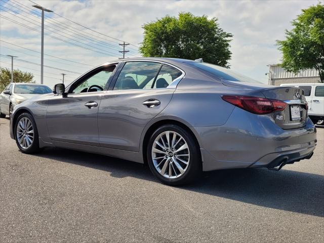 used 2022 INFINITI Q50 car, priced at $27,627